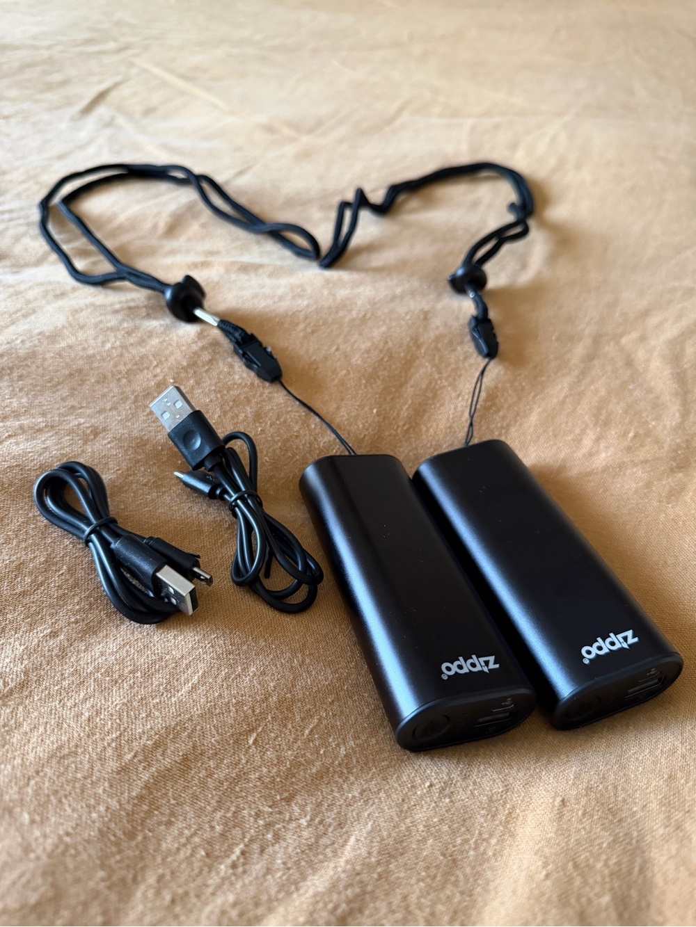 Zippo Black Portable Power Bank Pack - 2-Pack